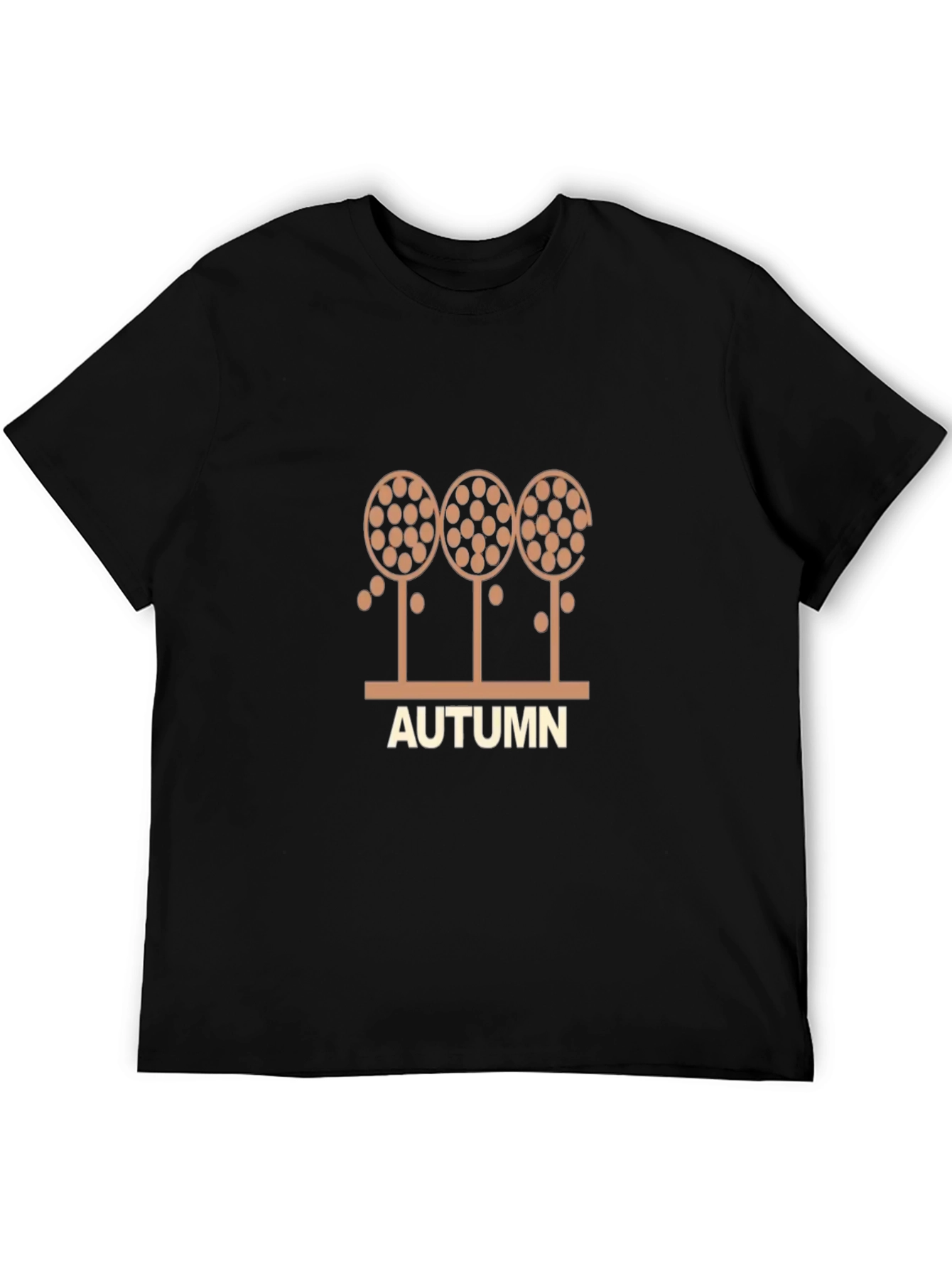 Autumn Trees Graphic Tee - Stylish Fall T-Shirt