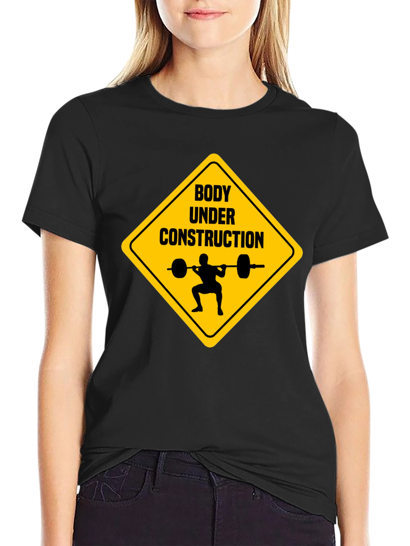 Body Under Construction Weightlifting T-Shirt