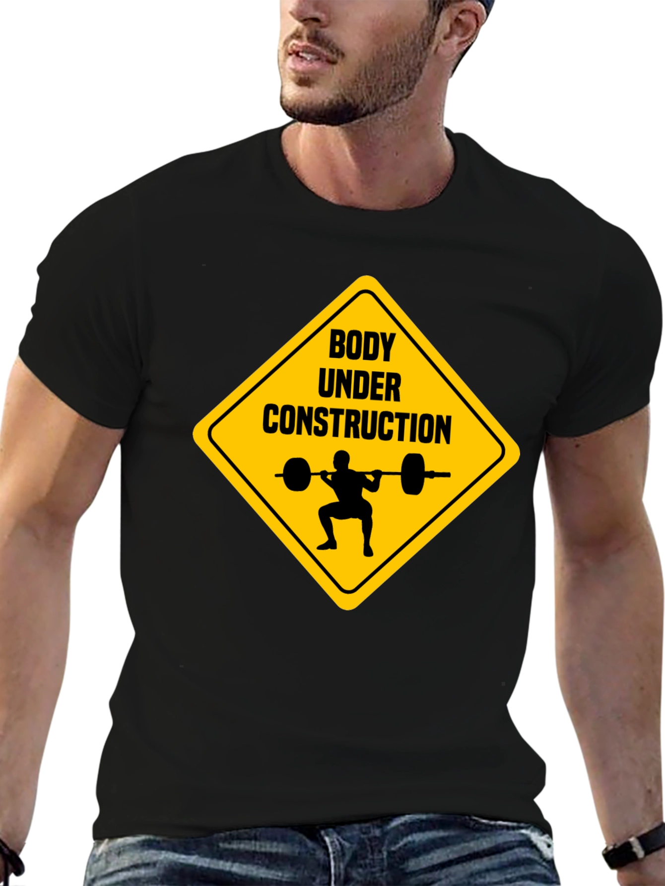 Body Under Construction Weightlifting T-Shirt