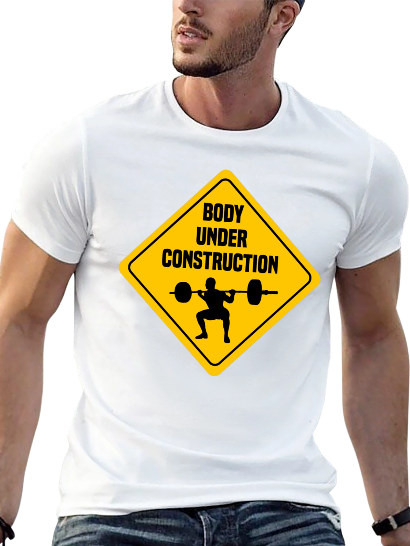 Body Under Construction Weightlifting T-Shirt