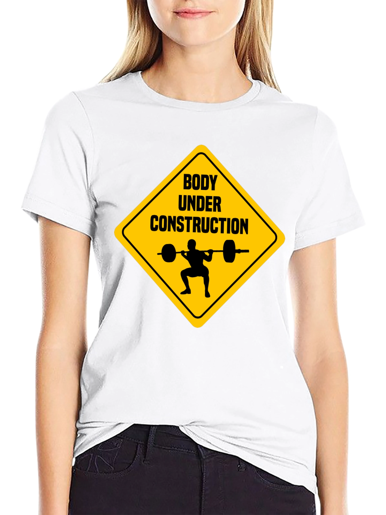 Body Under Construction Weightlifting T-Shirt
