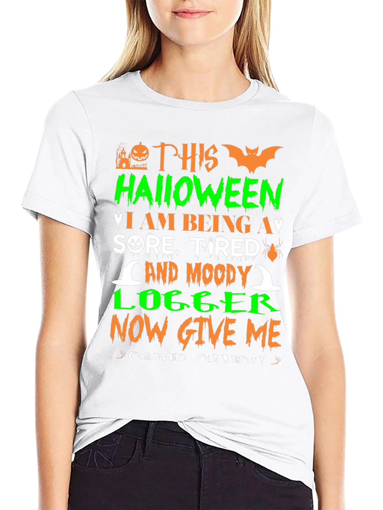 Halloween Moody Logger T-Shirt