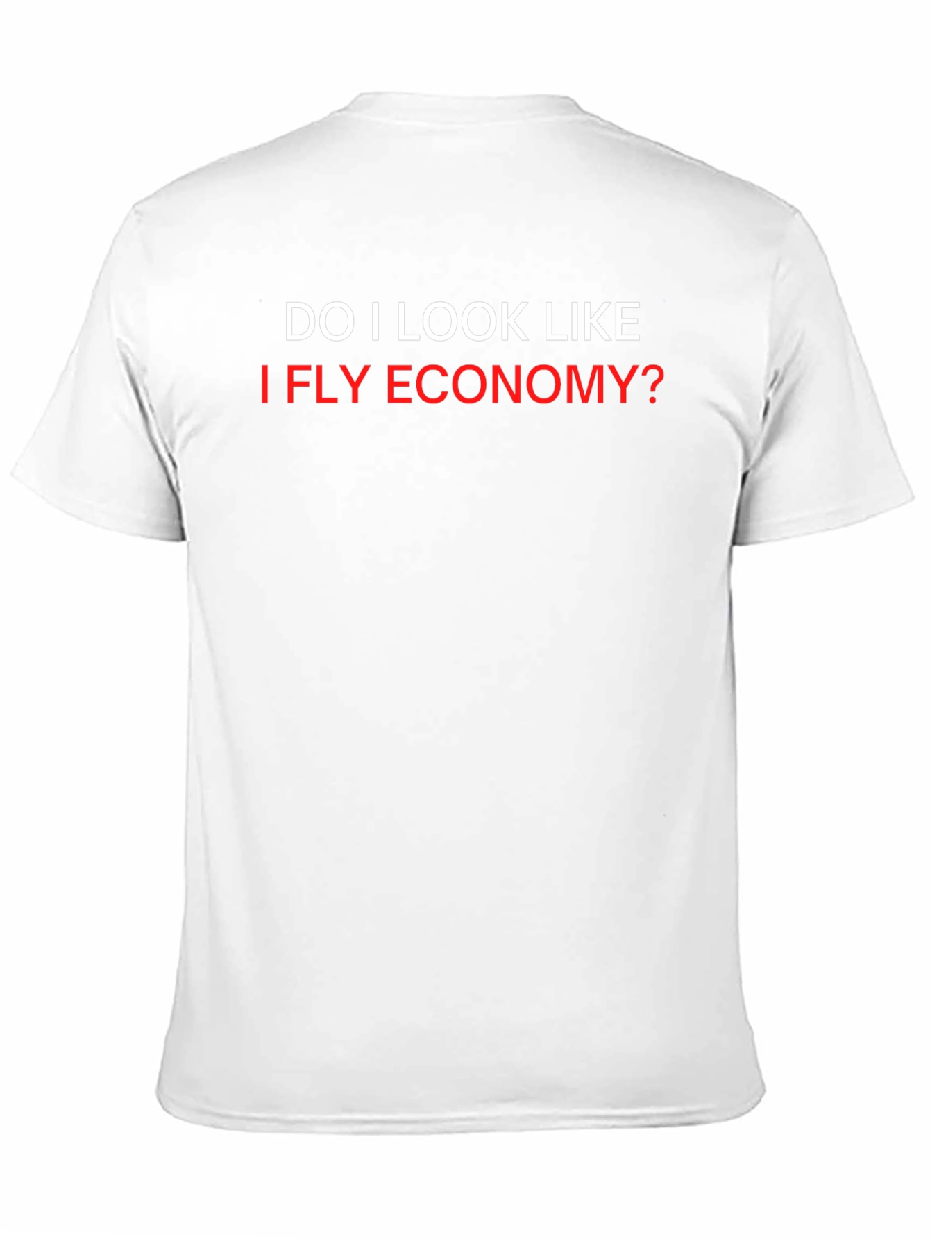 Funny Do I Look Like I Fly Economy? T-Shirt