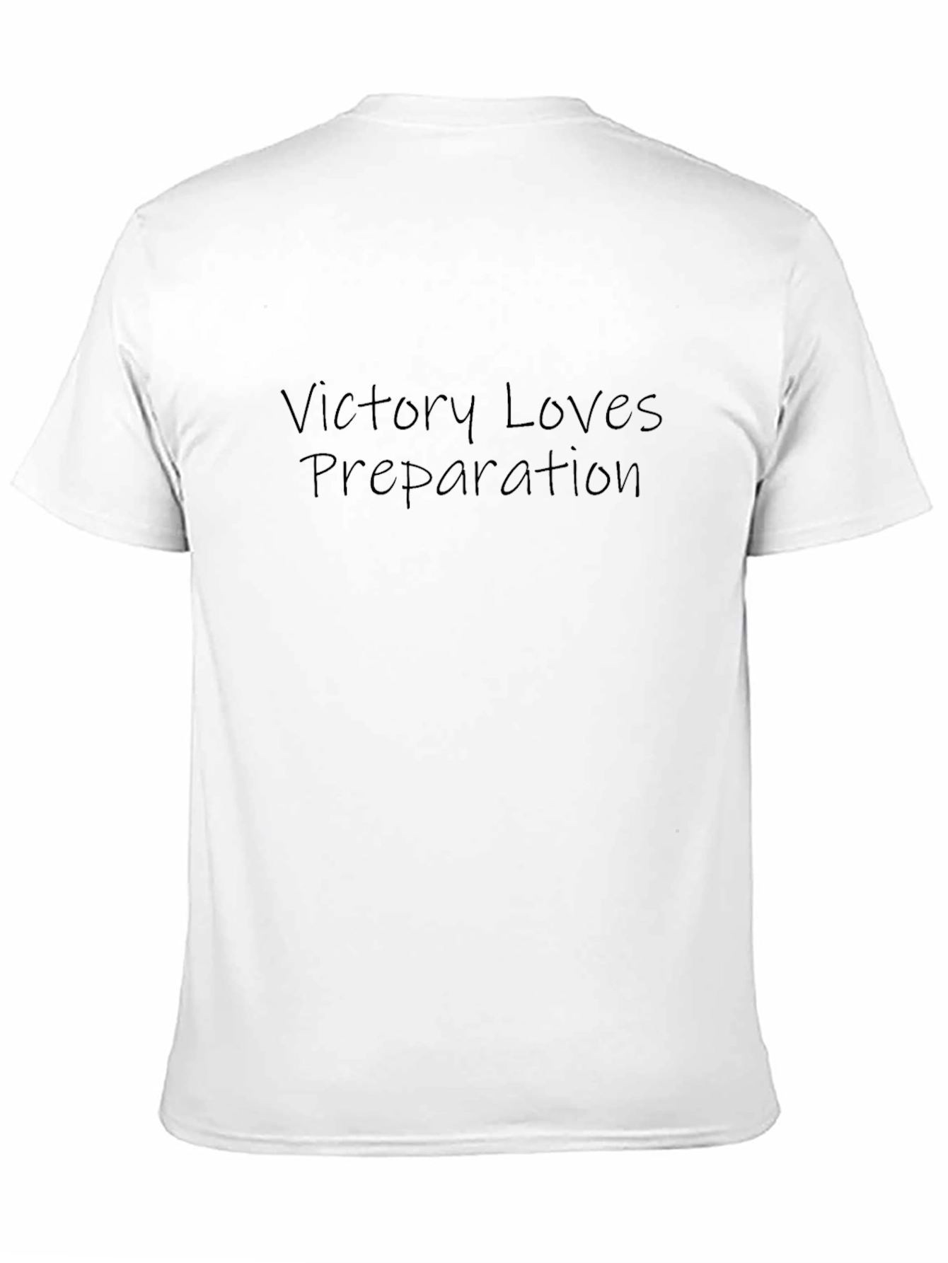 Victory Loves Preparation Black T-Shirt