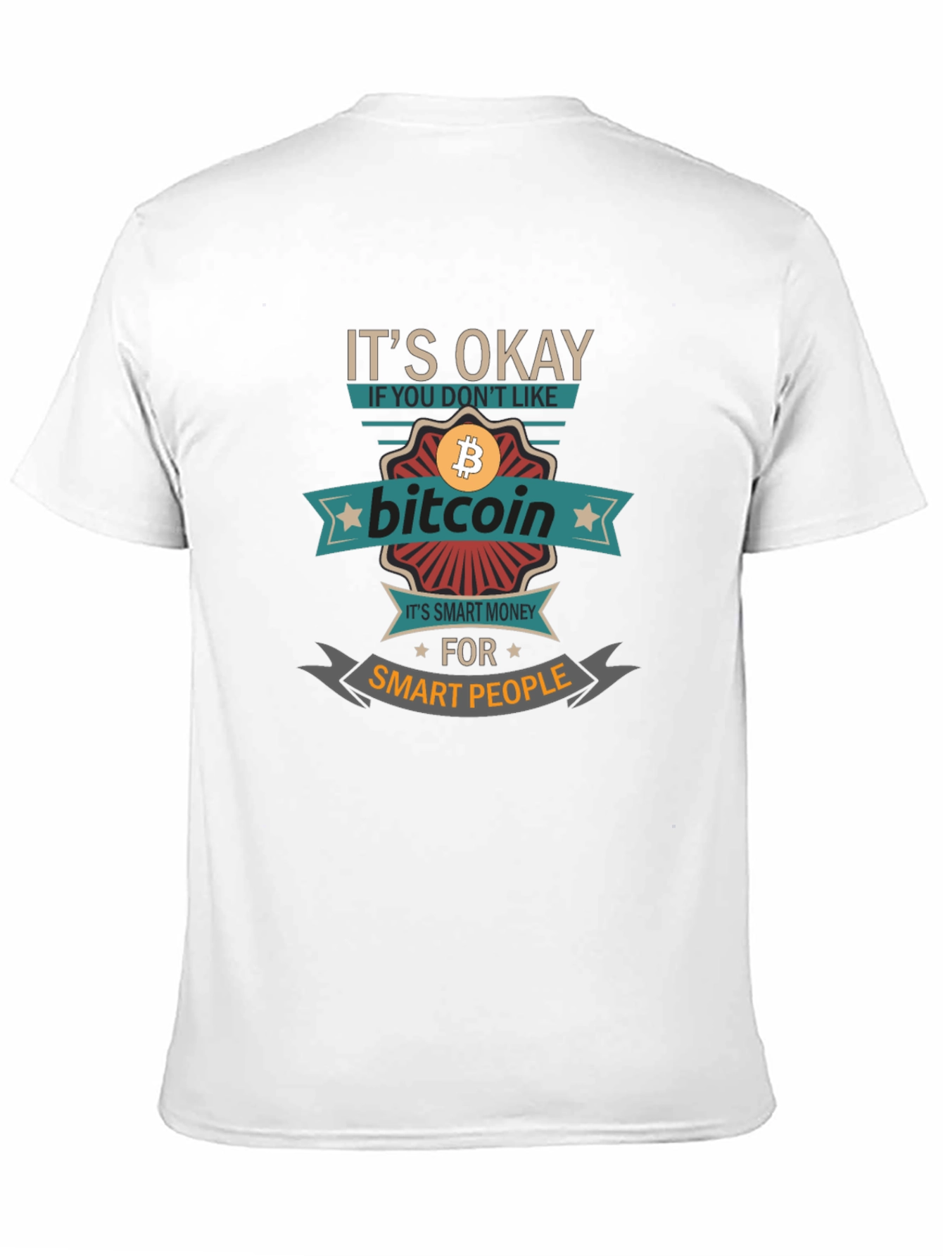 Bitcoin Smart Money Graphic T-Shirt