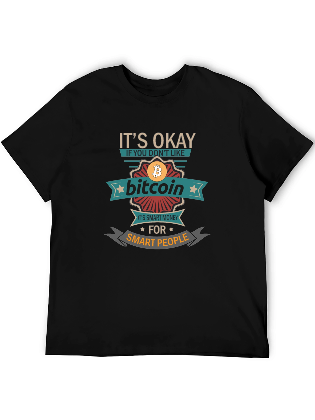 Bitcoin Smart Money Graphic T-Shirt