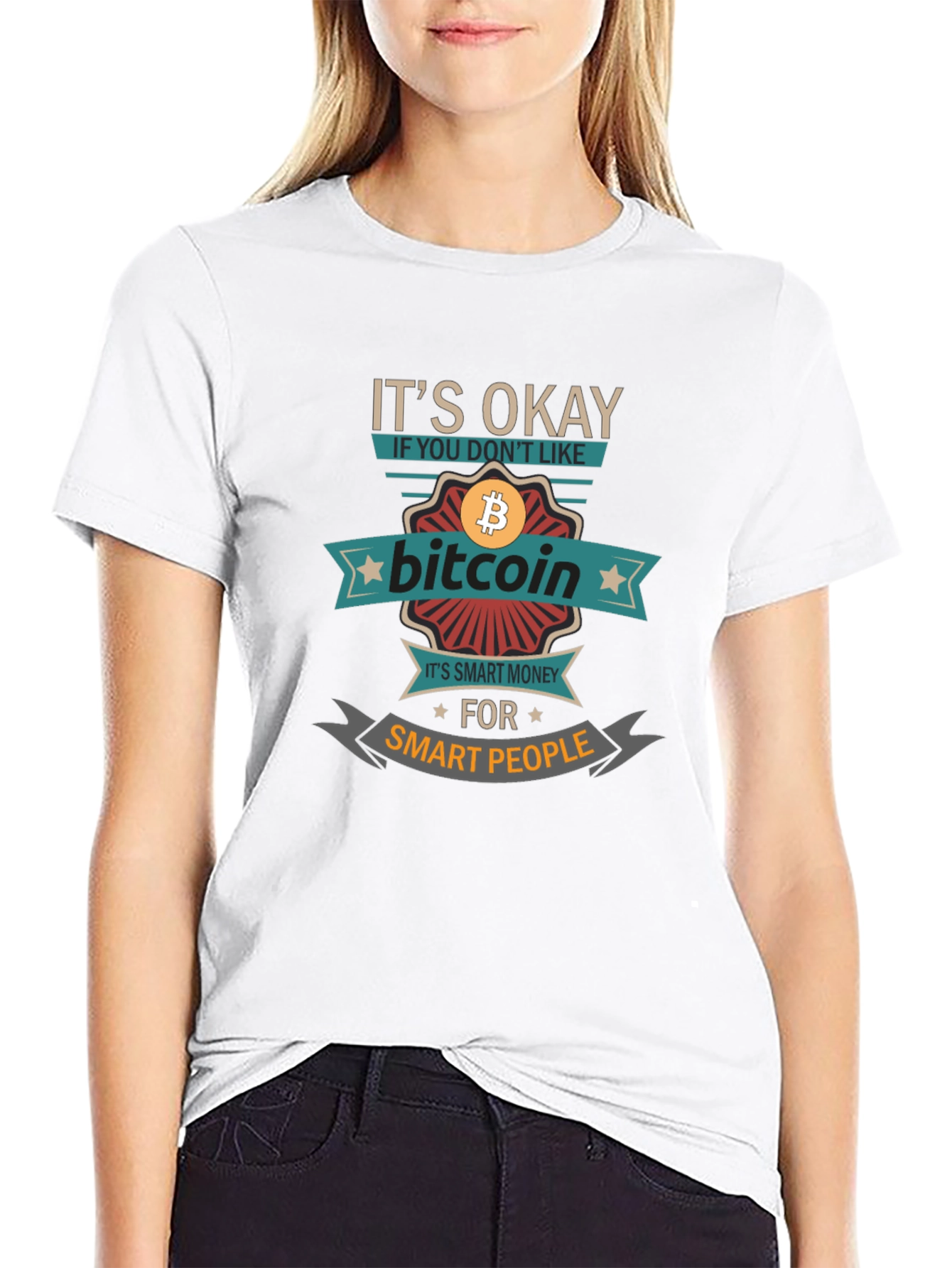 Bitcoin Smart Money Graphic T-Shirt