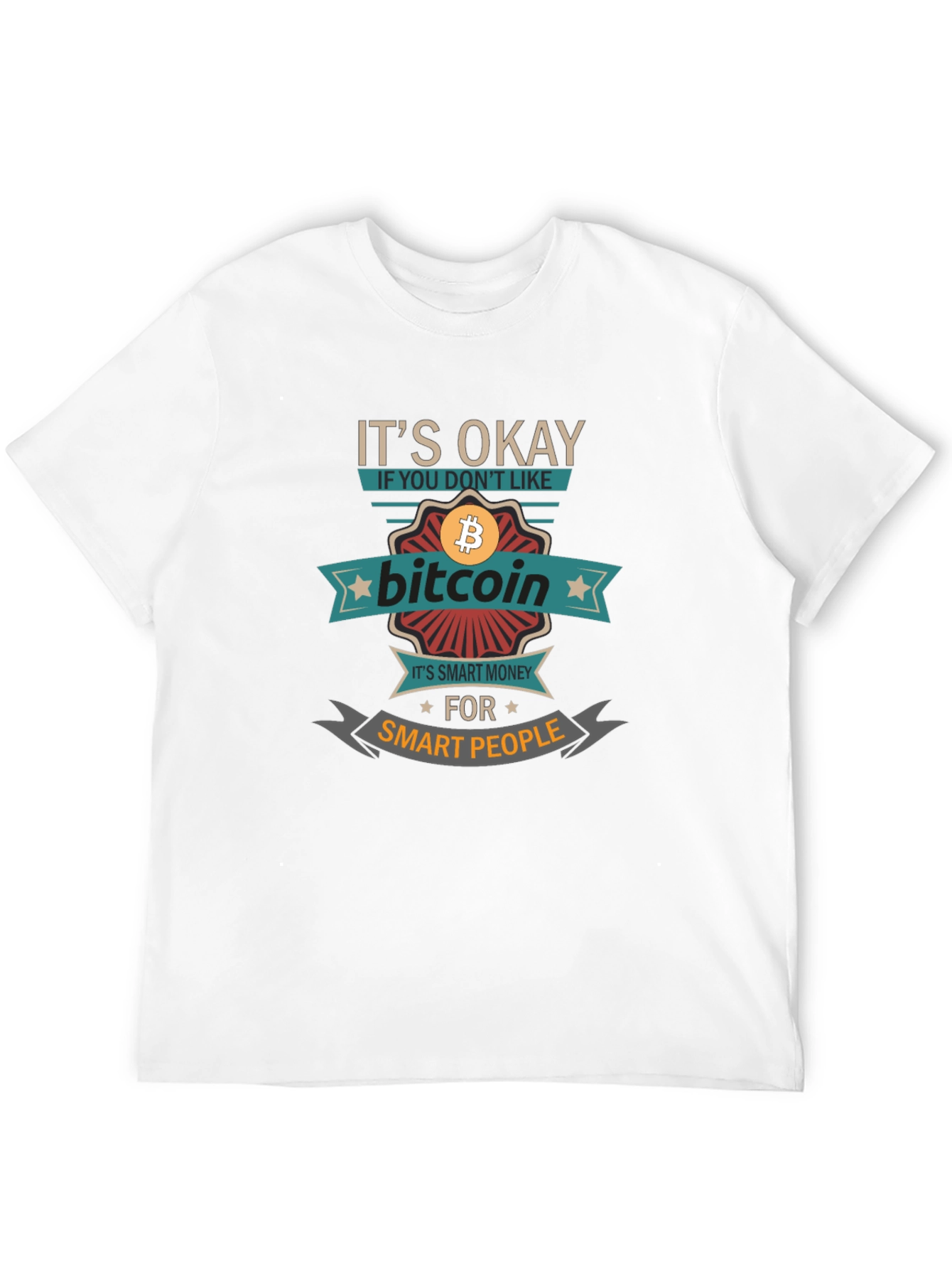 Bitcoin Smart Money Graphic T-Shirt