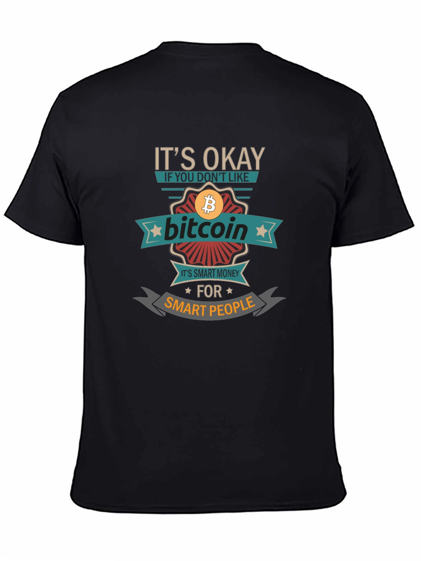 Bitcoin Smart Money Graphic T-Shirt