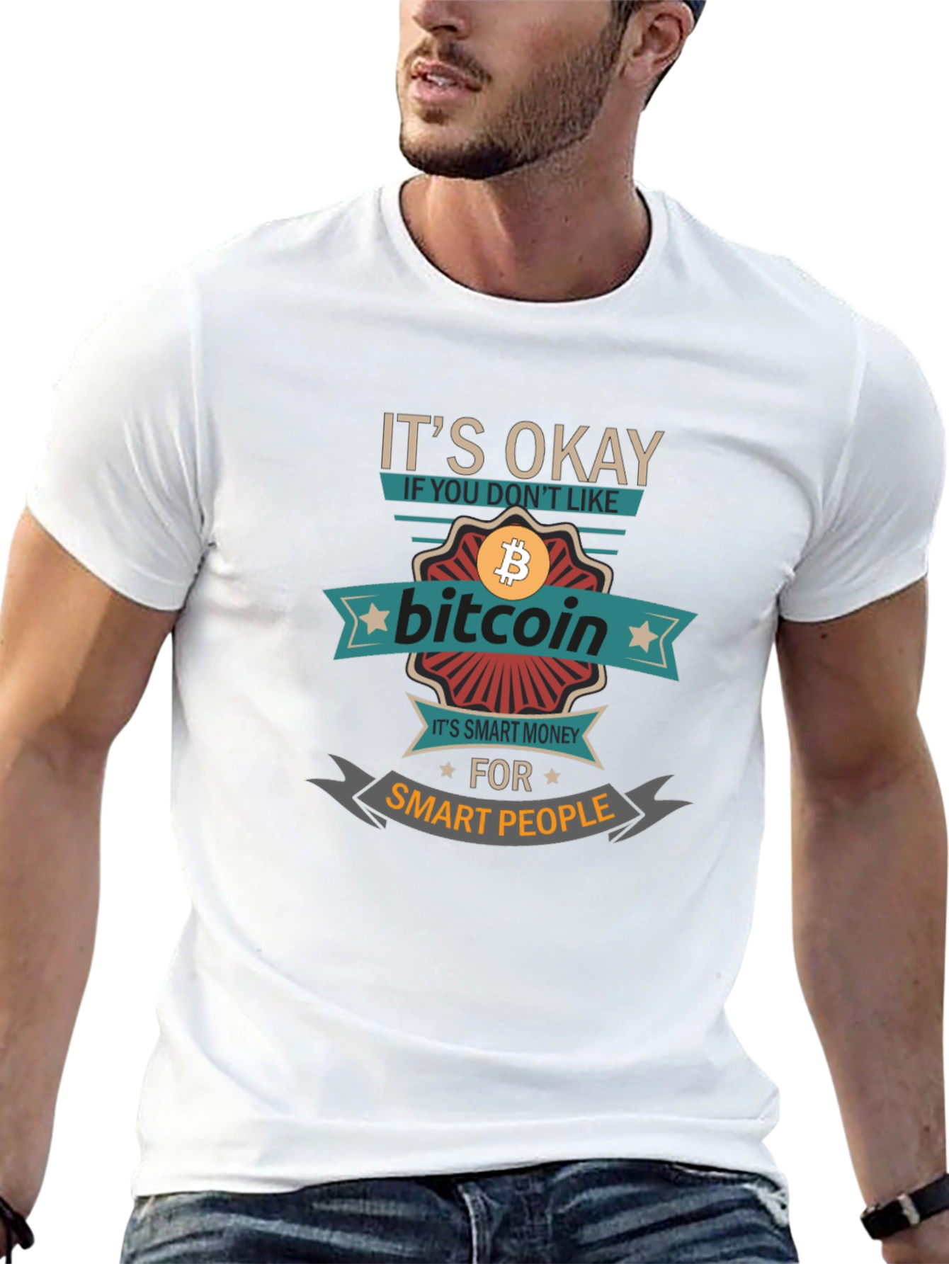 Bitcoin Smart Money Graphic T-Shirt