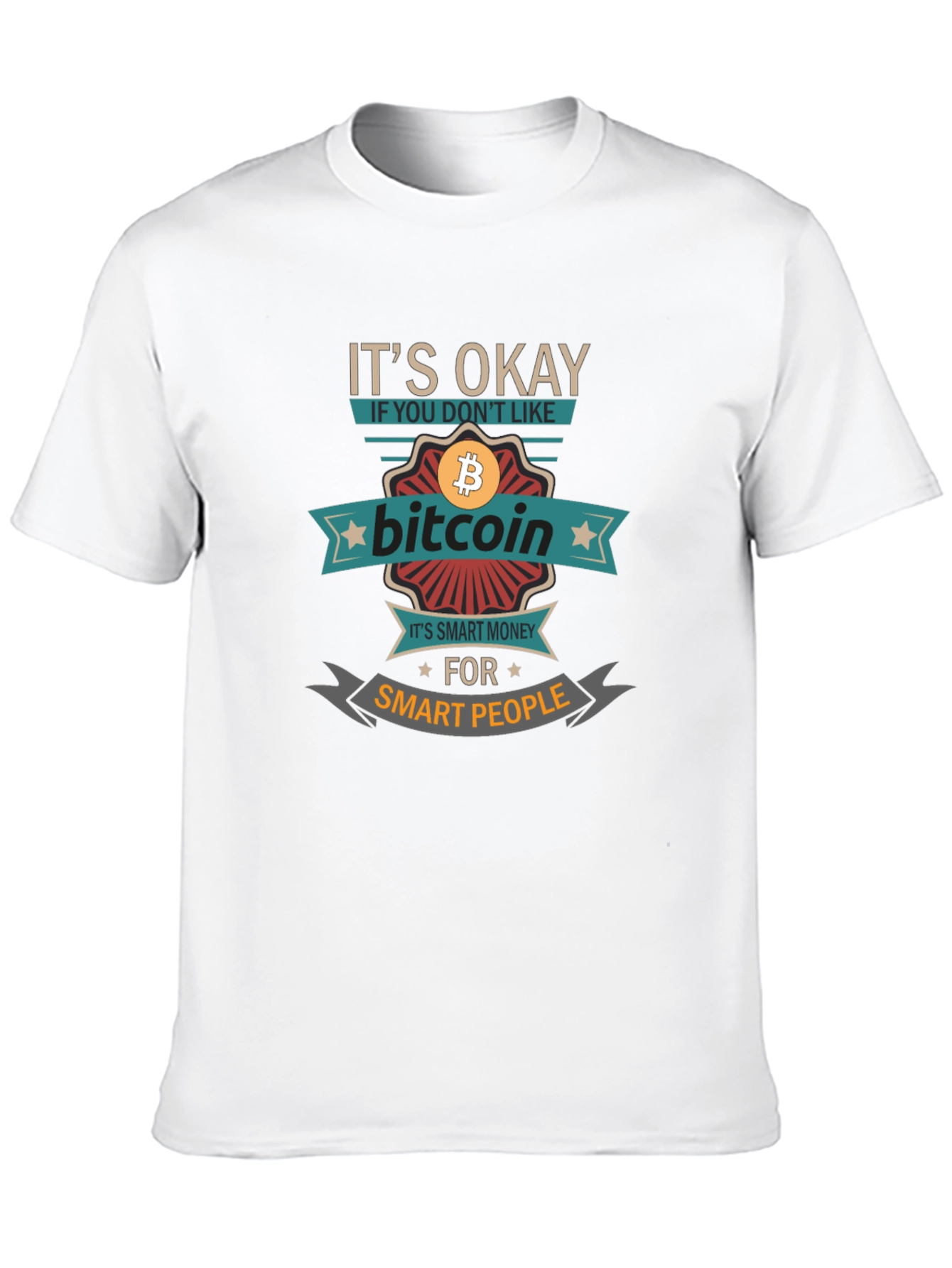 Bitcoin Smart Money Graphic T-Shirt