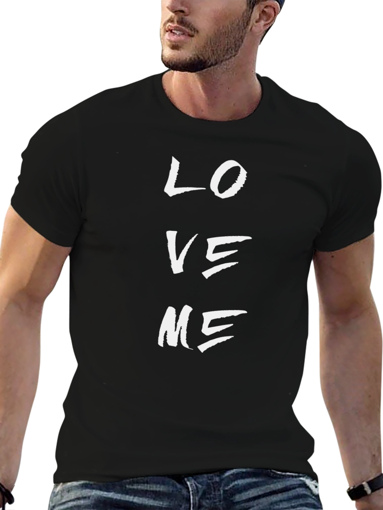 Love Me Graphic T-Shirt - Stylish Mens Tee