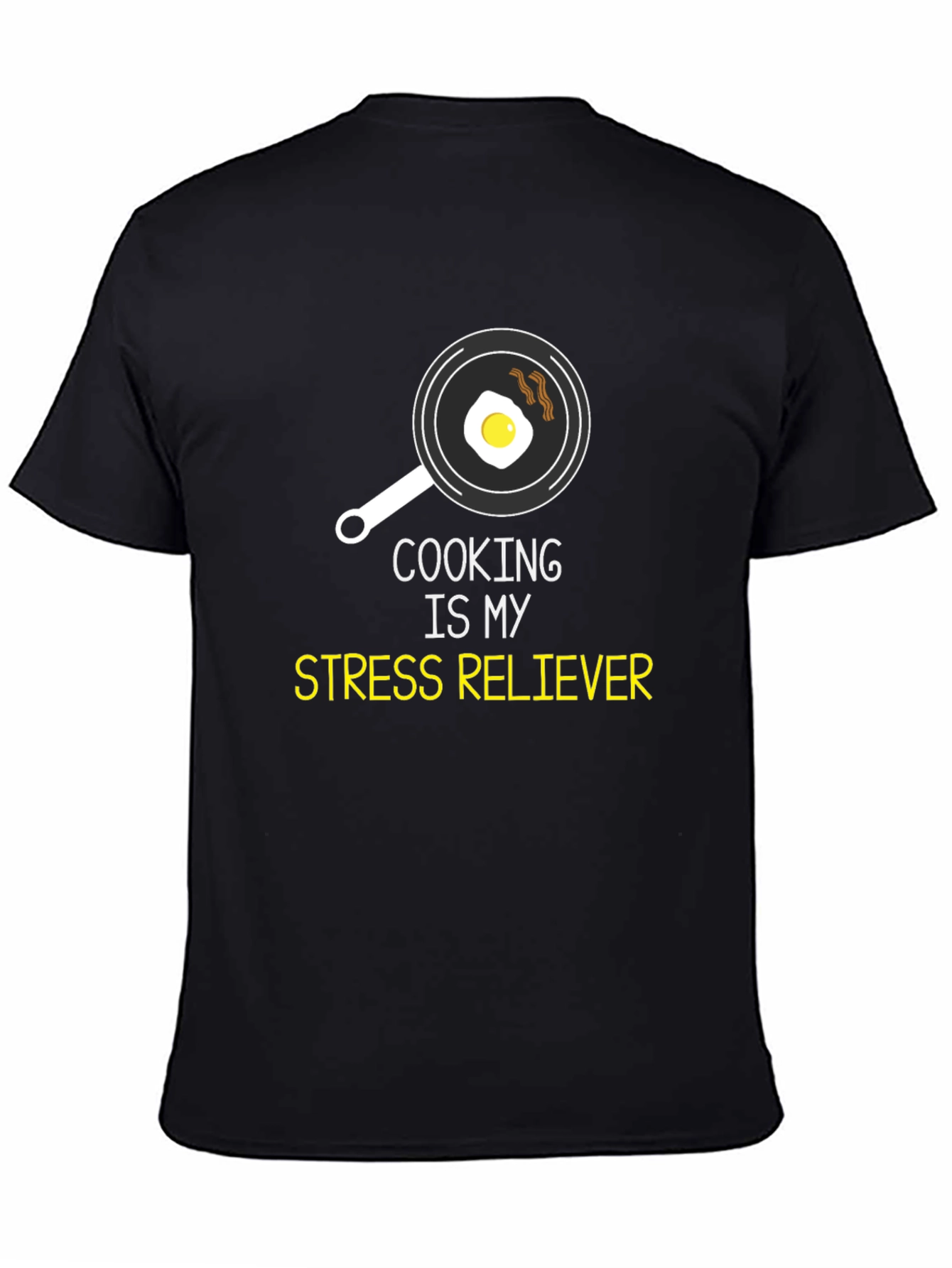 Cooking is My Stress Reliever Graphic T-Shirt