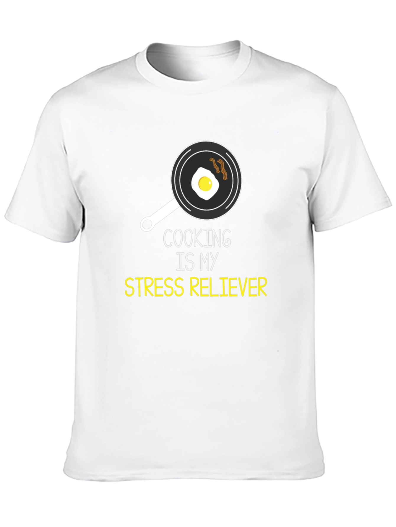 Cooking is My Stress Reliever Graphic T-Shirt