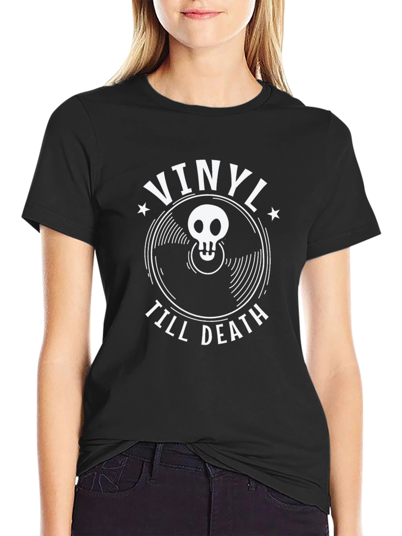 Vinyl Till Death Graphic Tee