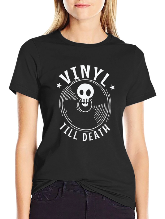 Vinyl Till Death Graphic Tee