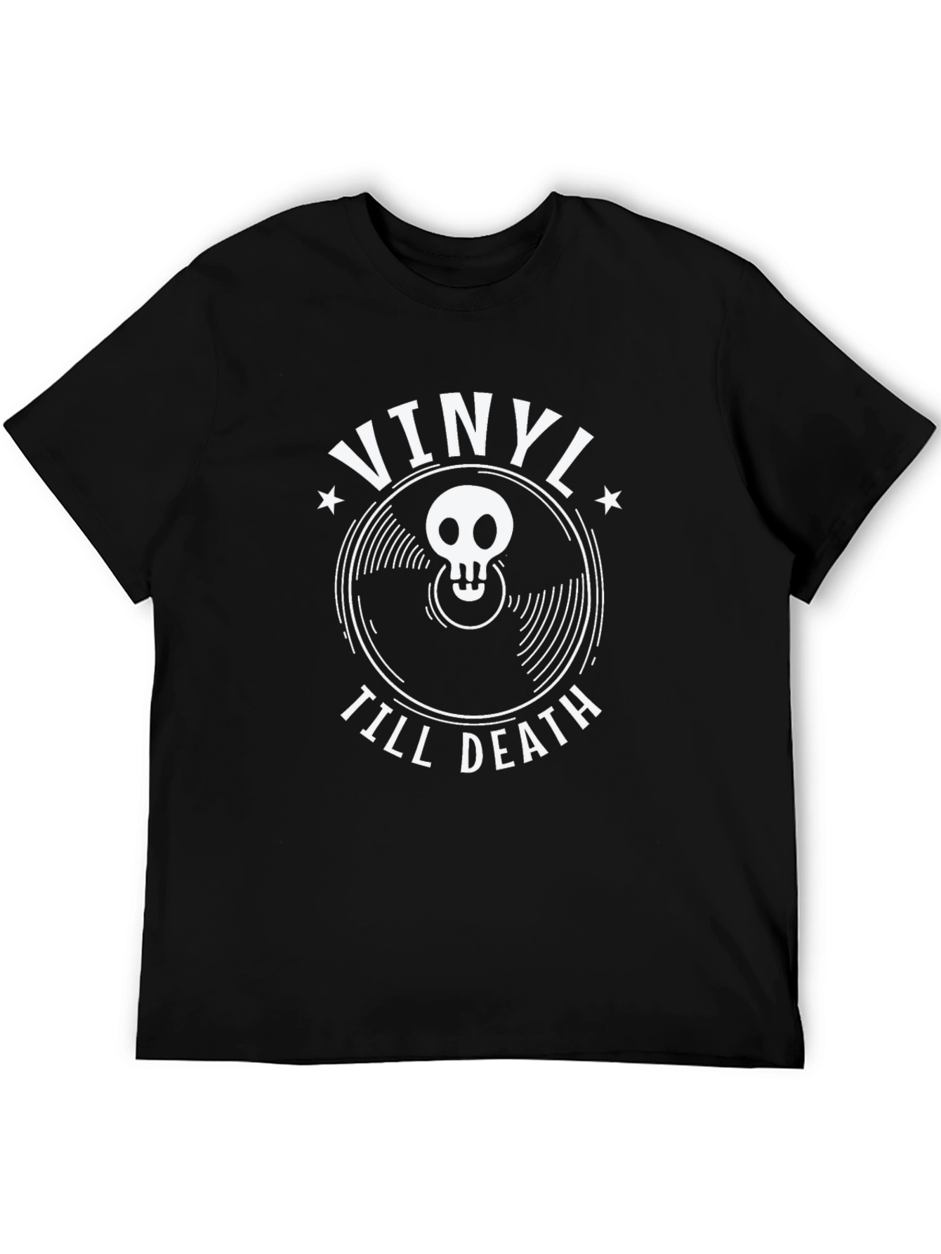 Vinyl Till Death Graphic Tee