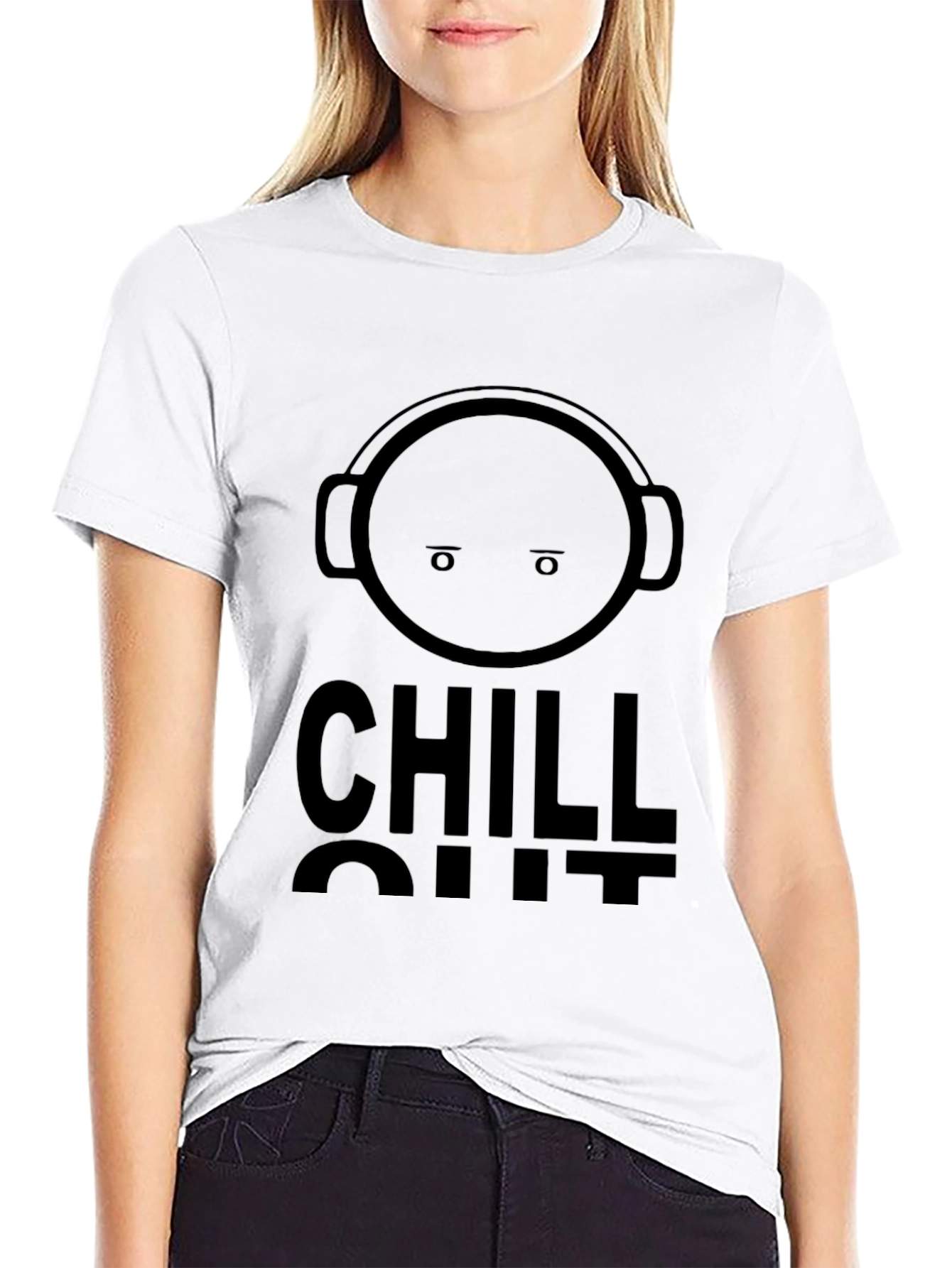 Chill Out Graphic Tee - Relaxed Vibe