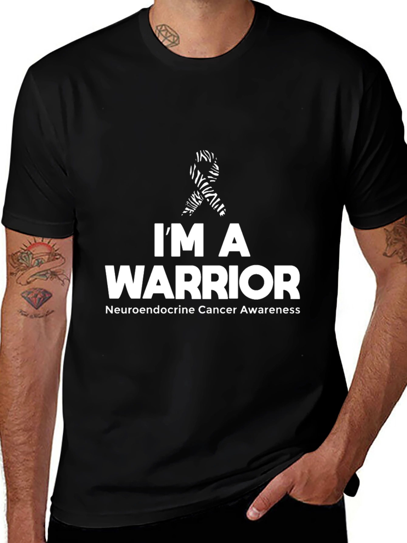 Neuroendocrine Cancer Awareness Warrior T-Shirt