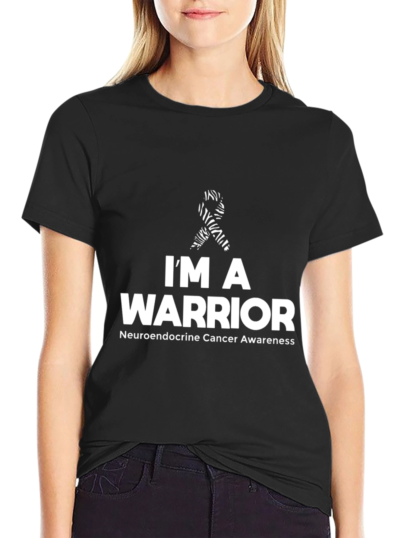 Neuroendocrine Cancer Awareness Warrior T-Shirt