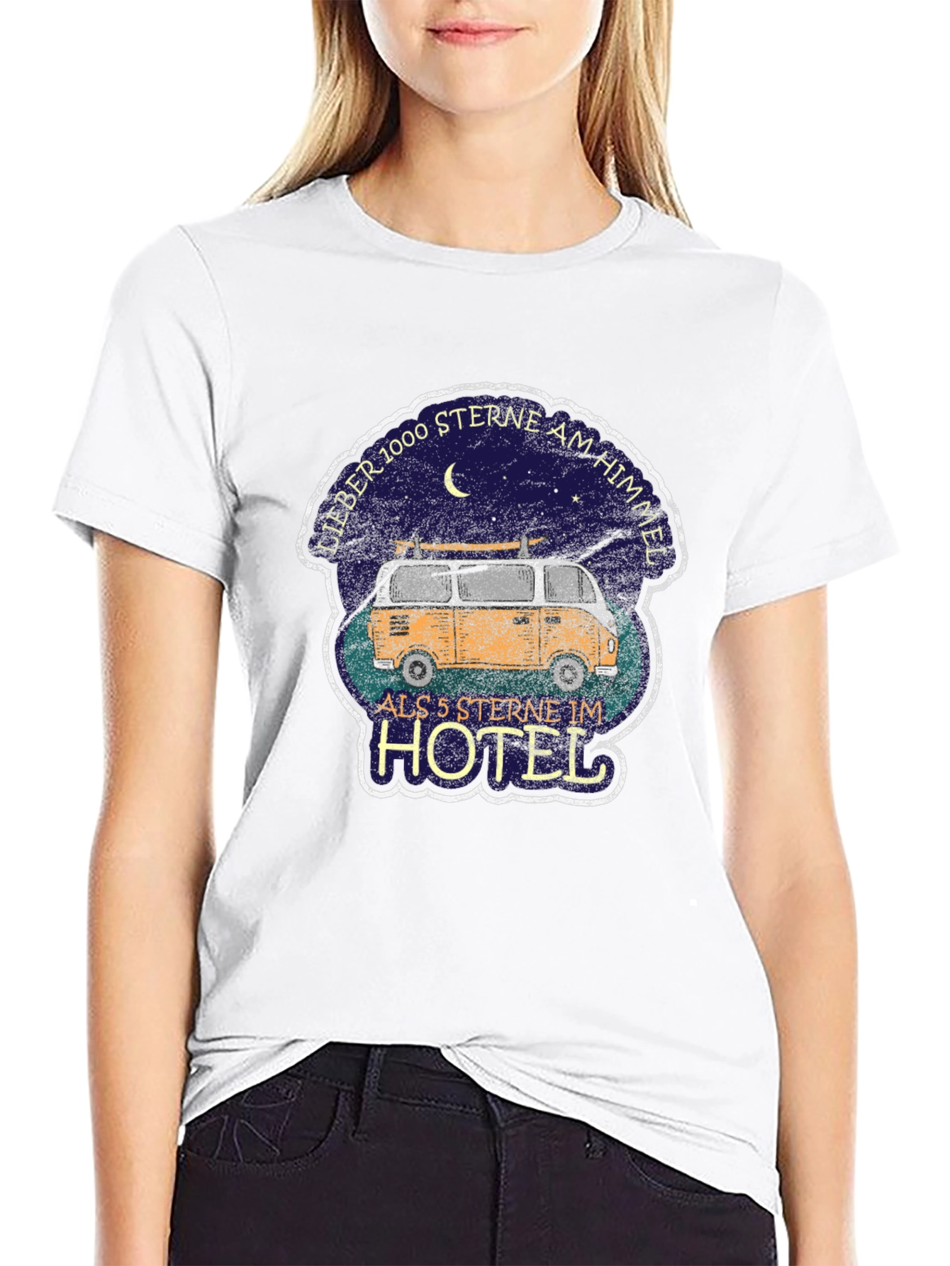 Camper Van 1000 Stars T-Shirt