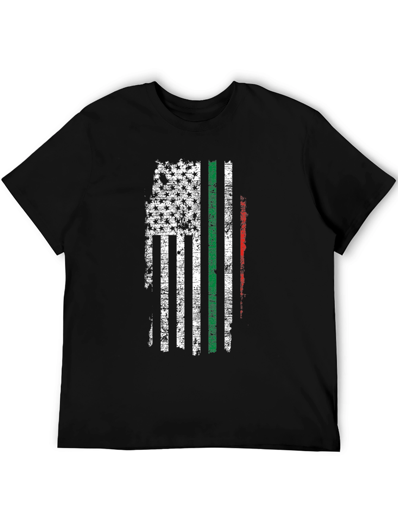Distressed USA Flag T-Shirt - Military Support Tee
