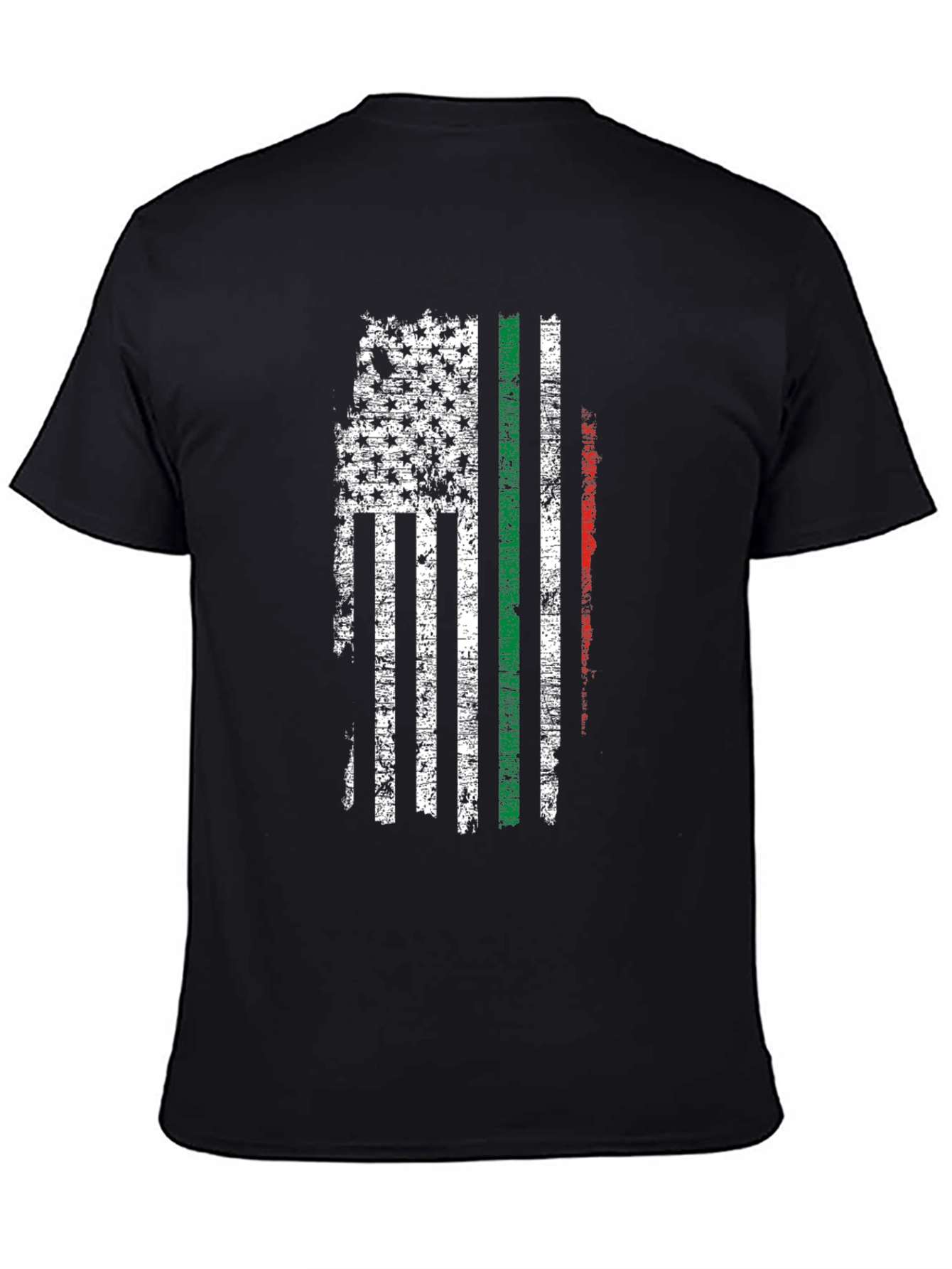 Distressed USA Flag T-Shirt - Military Support Tee