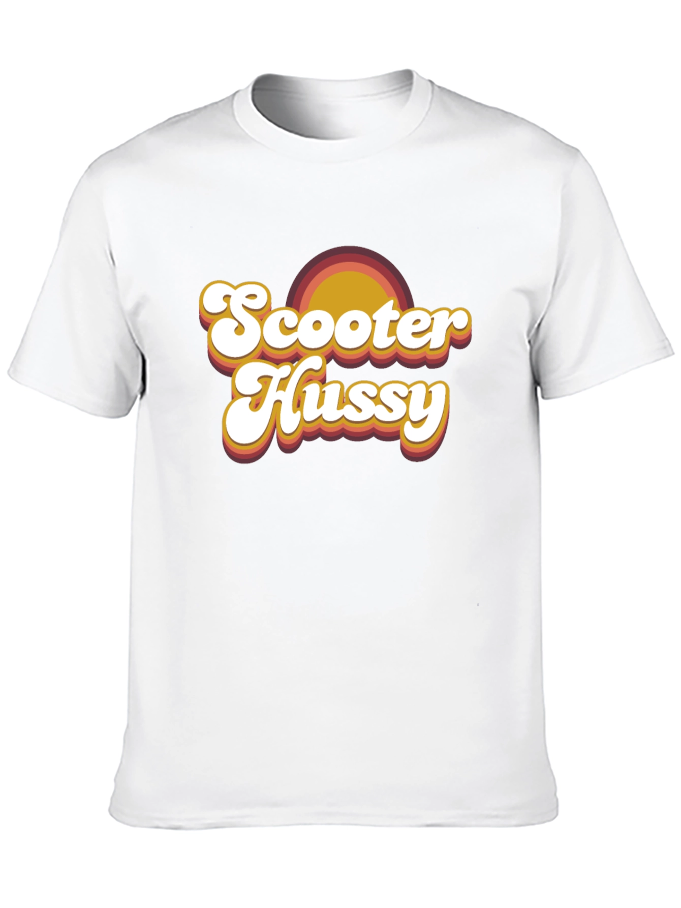 Retro Scooter Hussy Graphic T-Shirt
