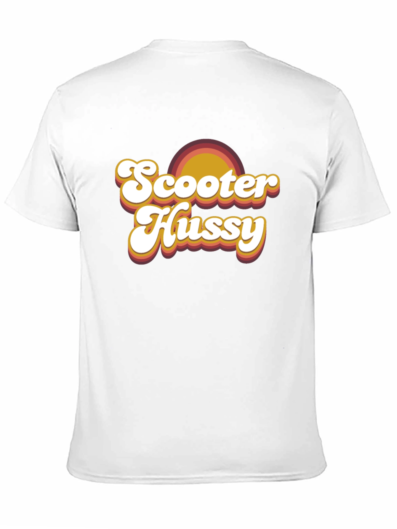 Retro Scooter Hussy Graphic T-Shirt