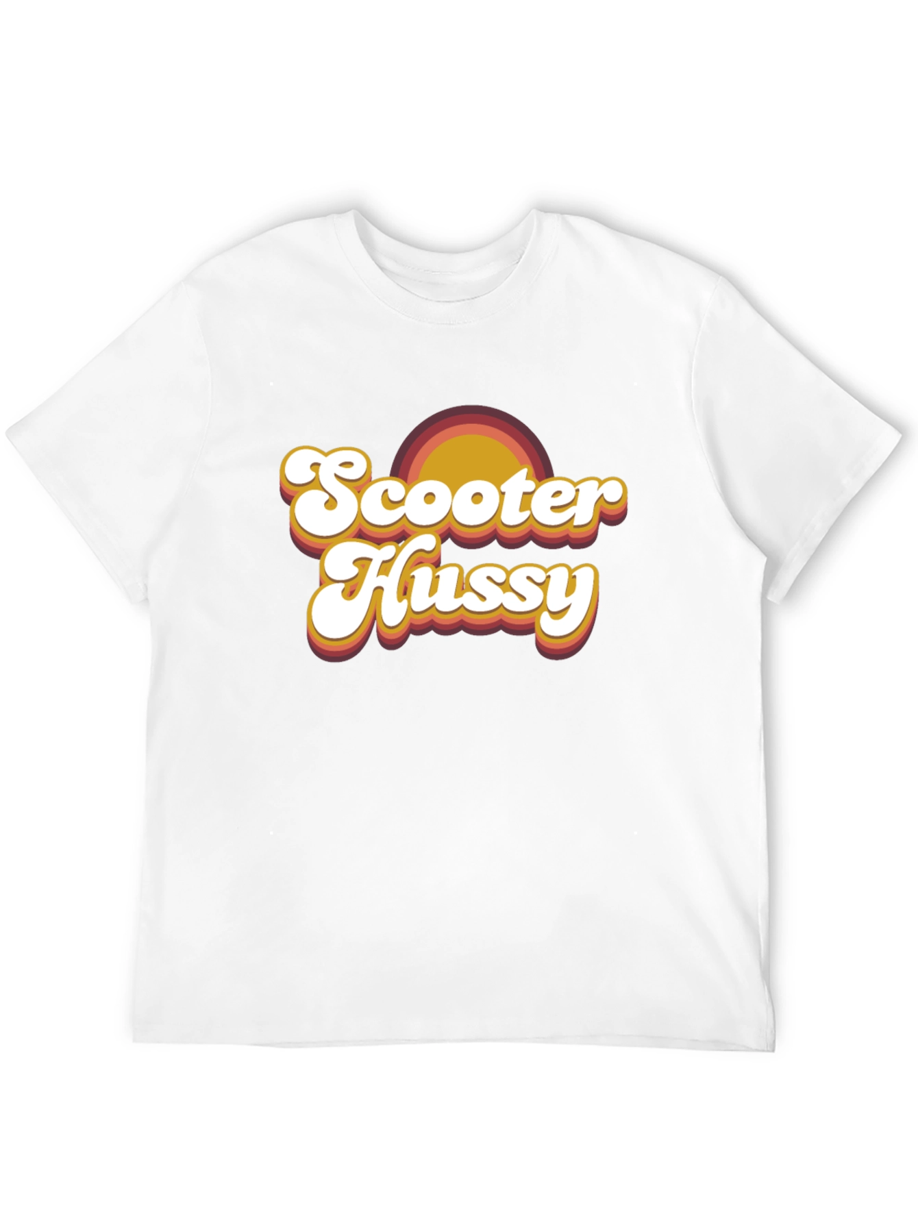Retro Scooter Hussy Graphic T-Shirt