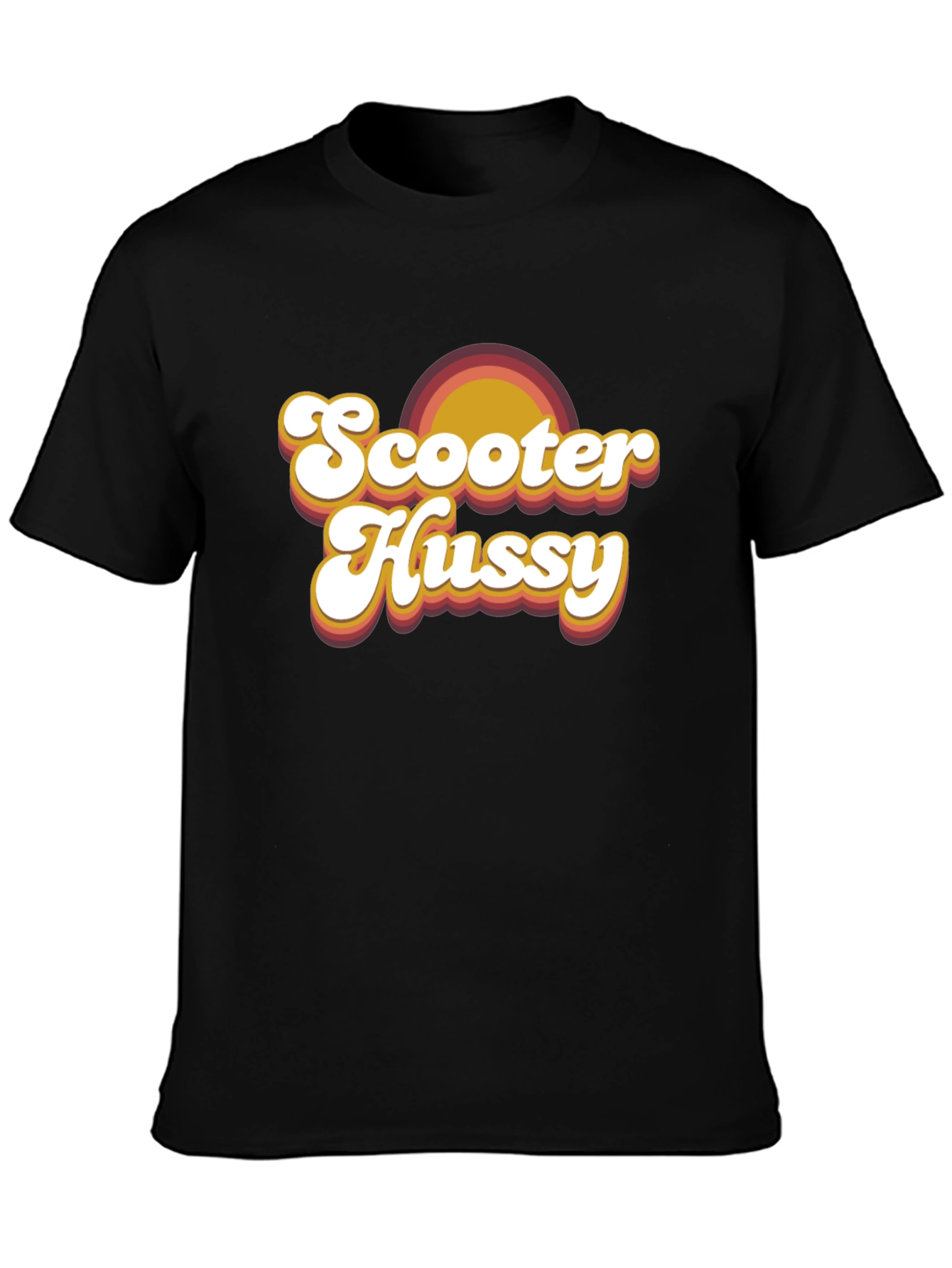 Retro Scooter Hussy Graphic T-Shirt