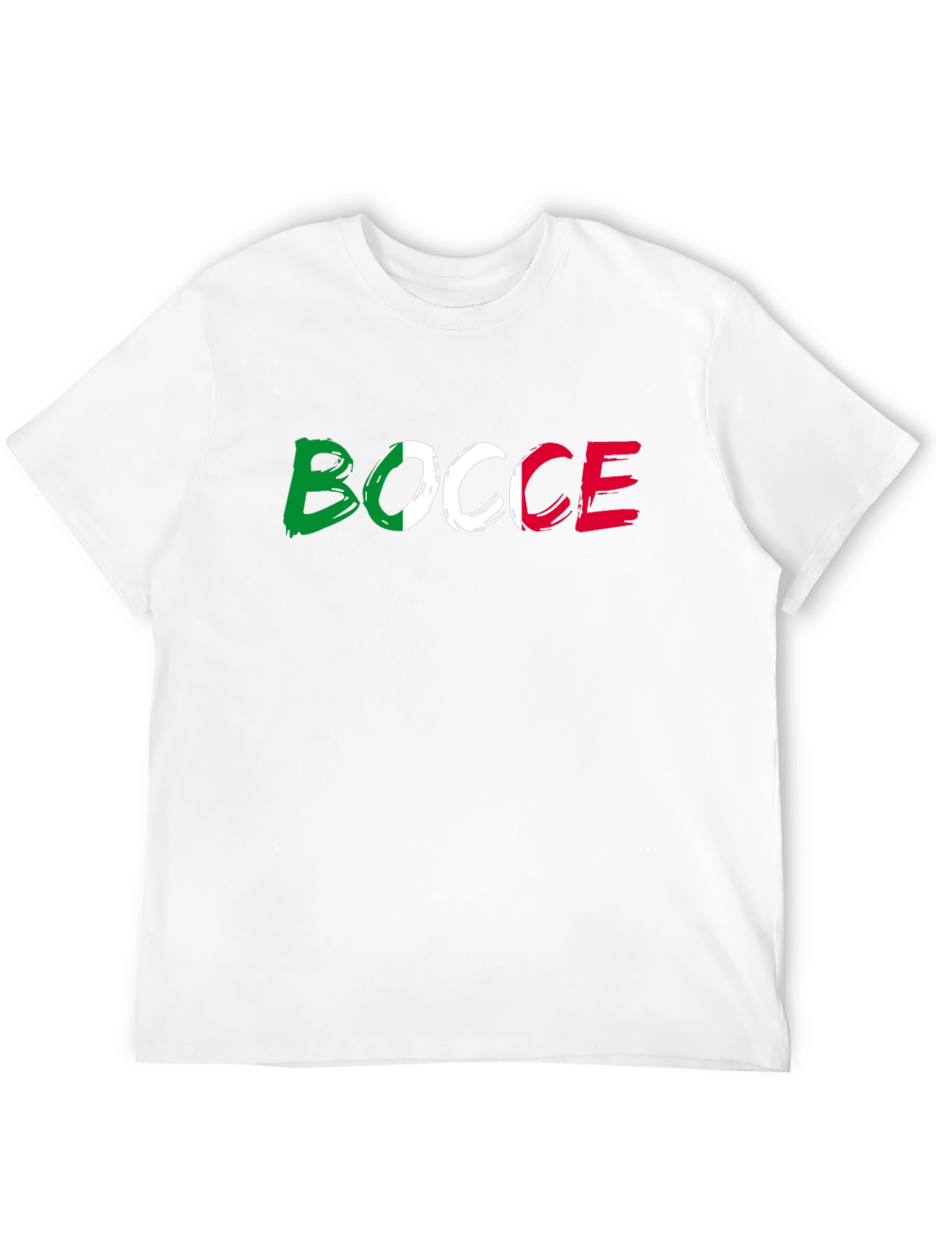 Bocce Italian Flag T-Shirt