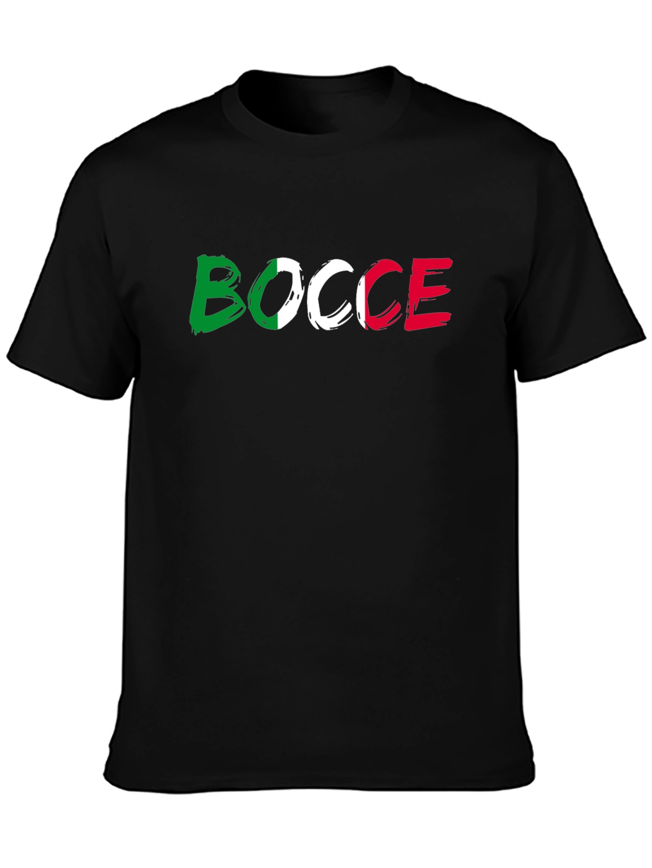 Bocce Italian Flag T-Shirt
