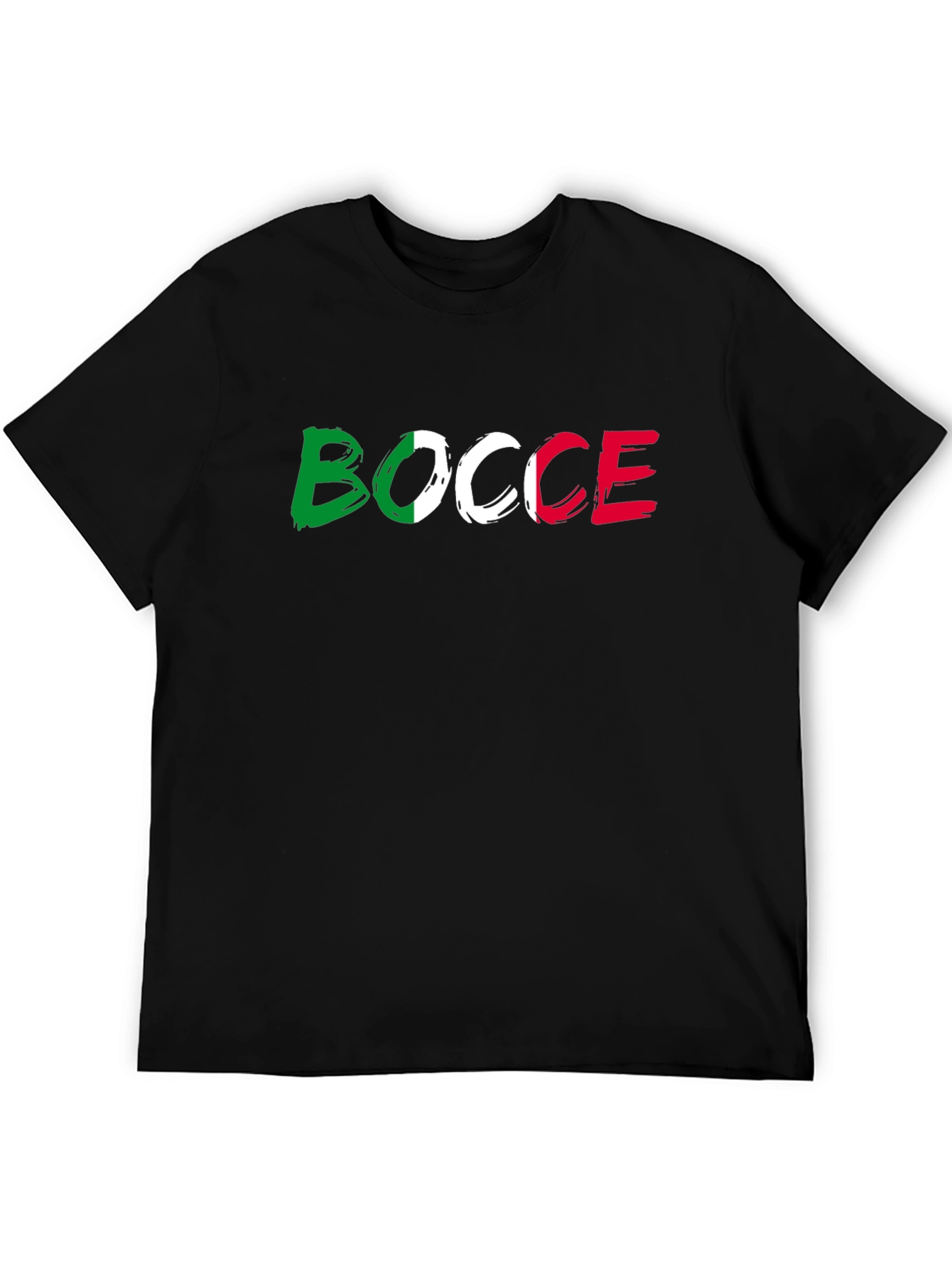 Bocce Italian Flag T-Shirt