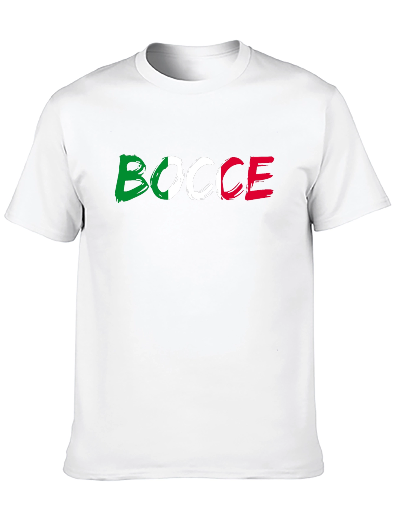 Bocce Italian Flag T-Shirt