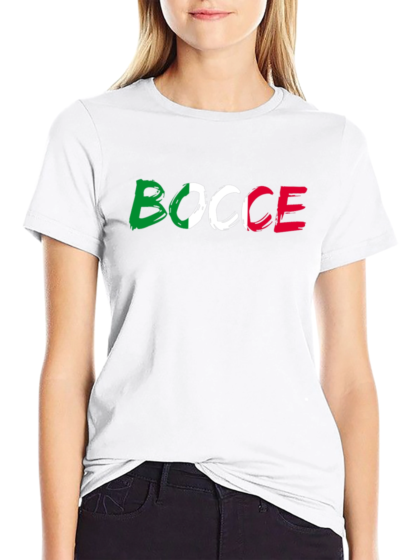 Bocce Italian Flag T-Shirt