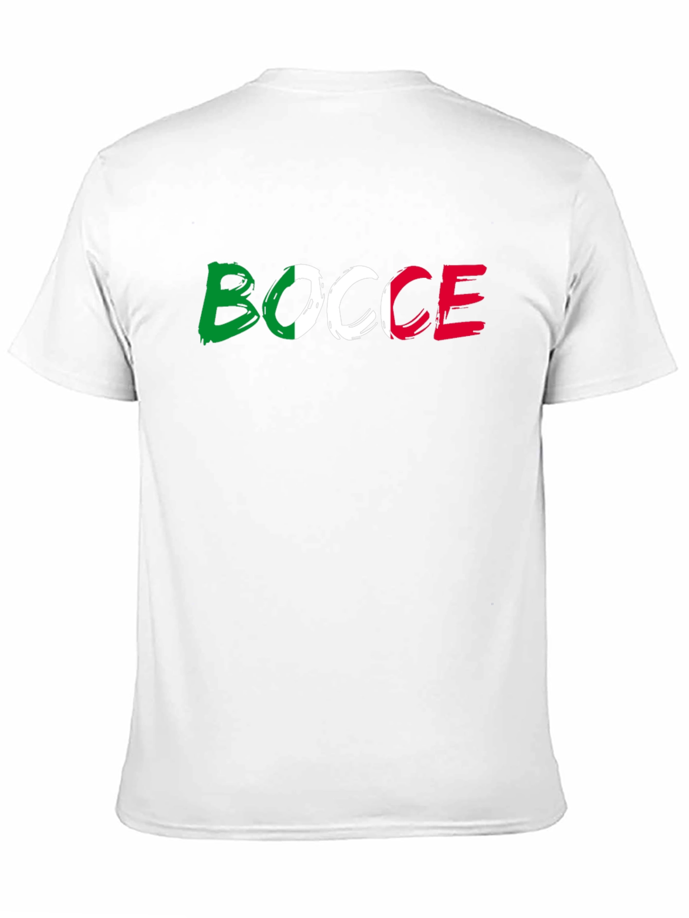 Bocce Italian Flag T-Shirt