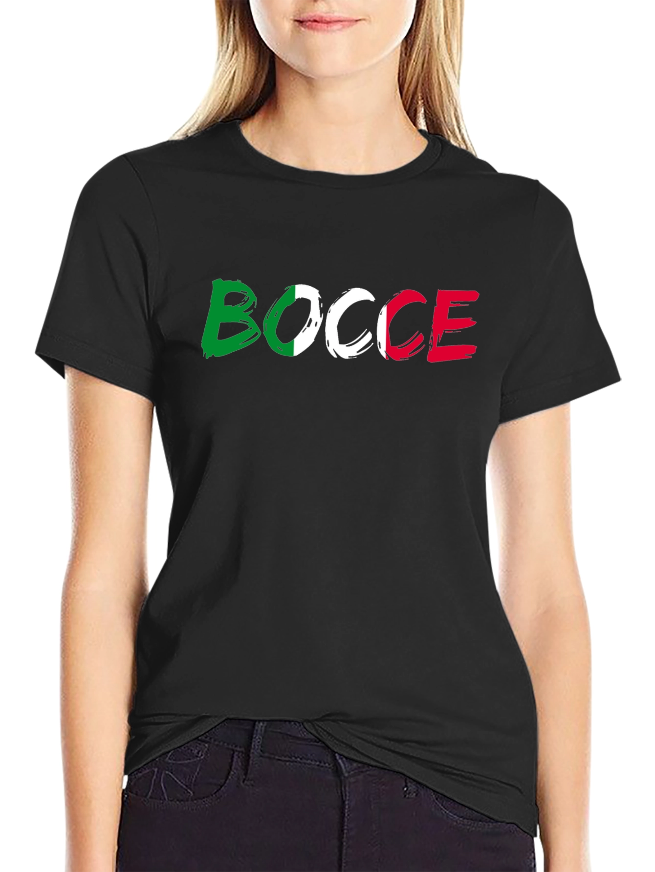 Bocce Italian Flag T-Shirt