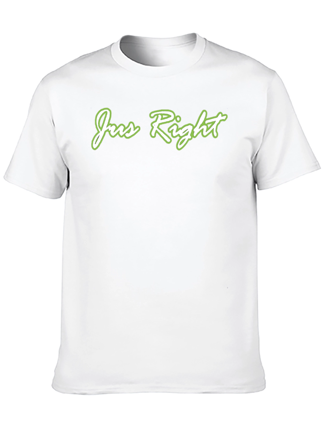 Jus Right Black T-Shirt - Stylish Casual Wear
