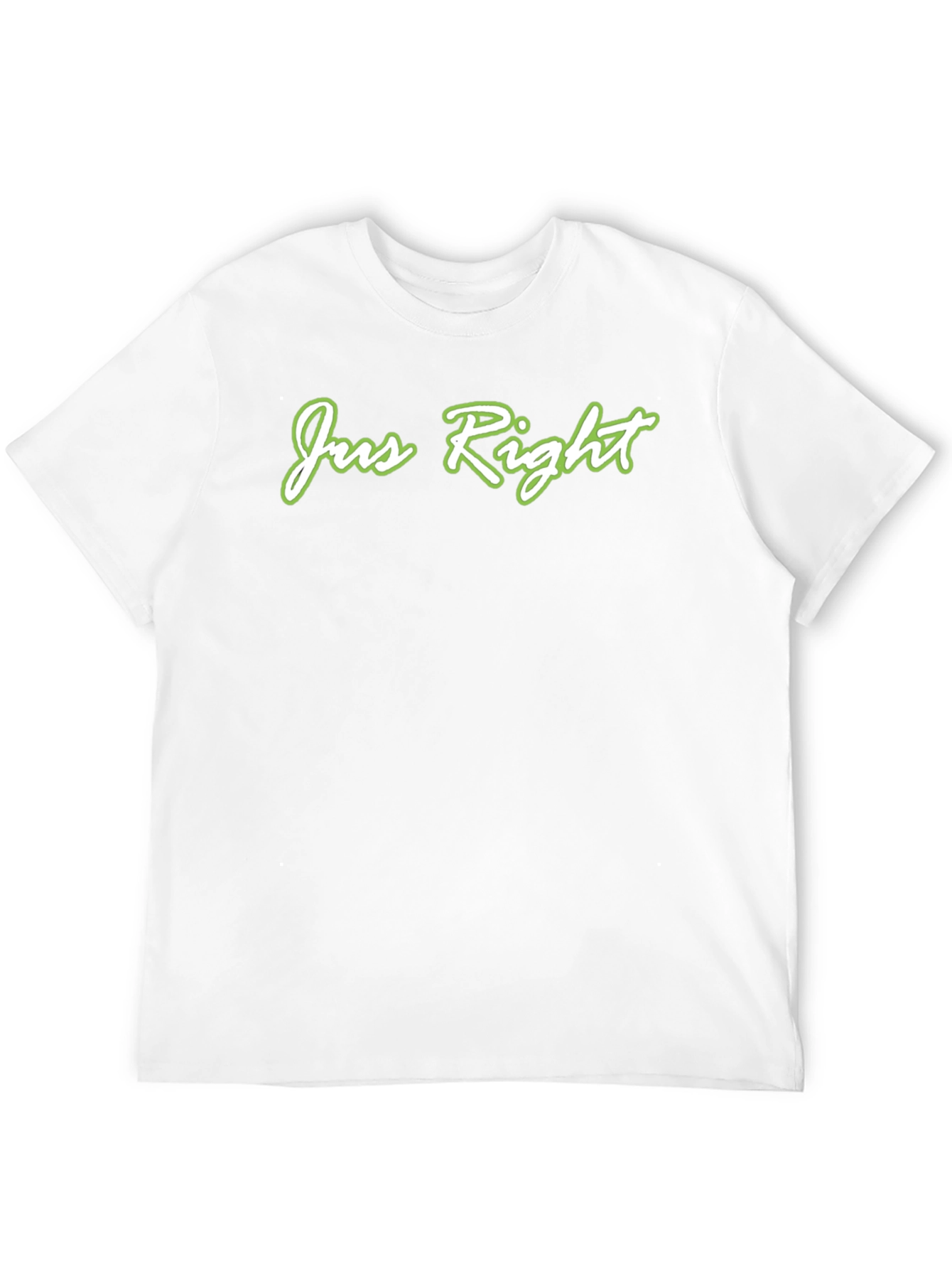 Jus Right Black T-Shirt - Stylish Casual Wear