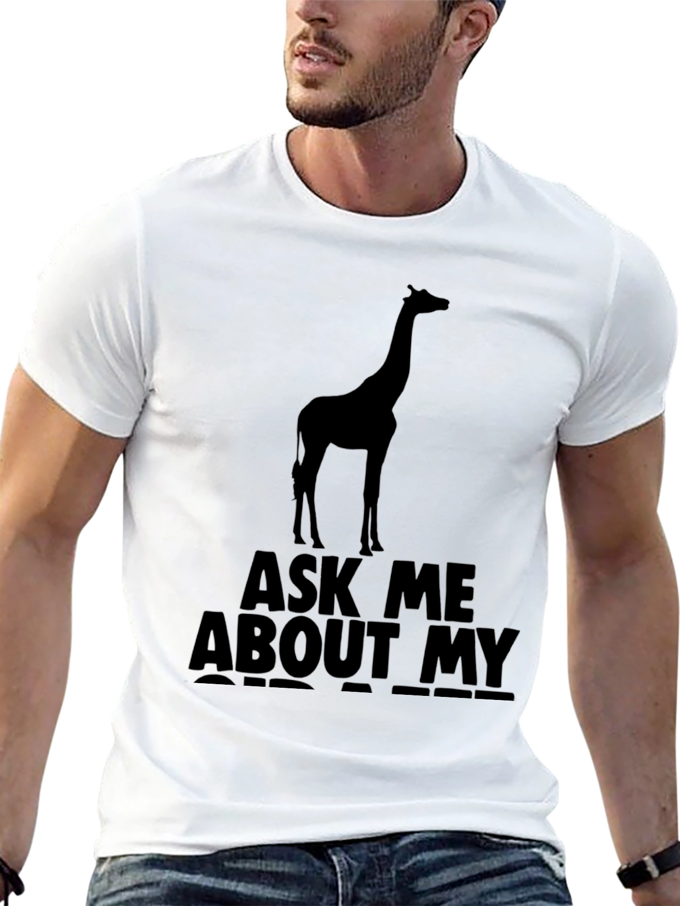 Ask Me About My Giraffe T-Shirt