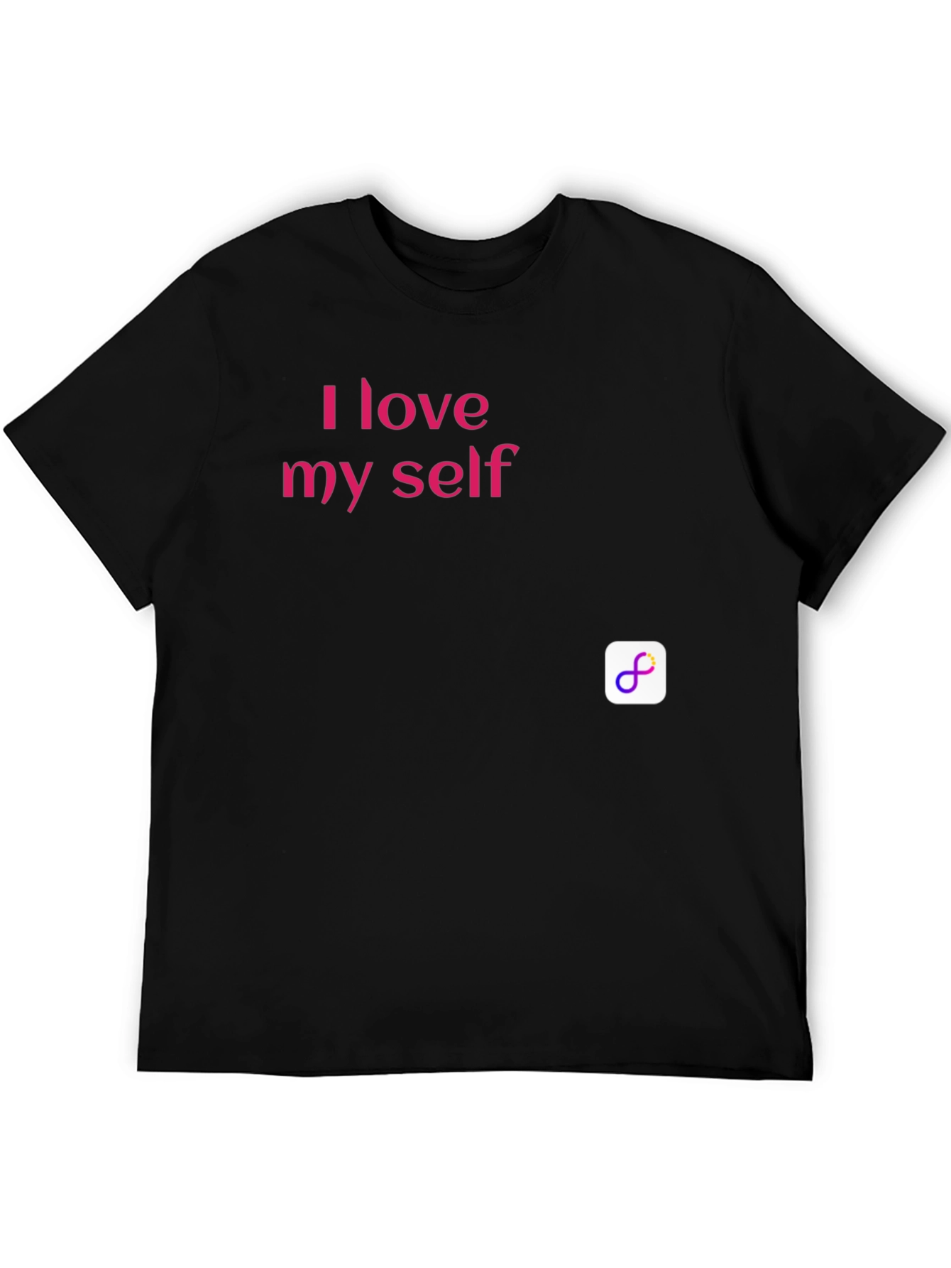 I Love Myself Black T-Shirt