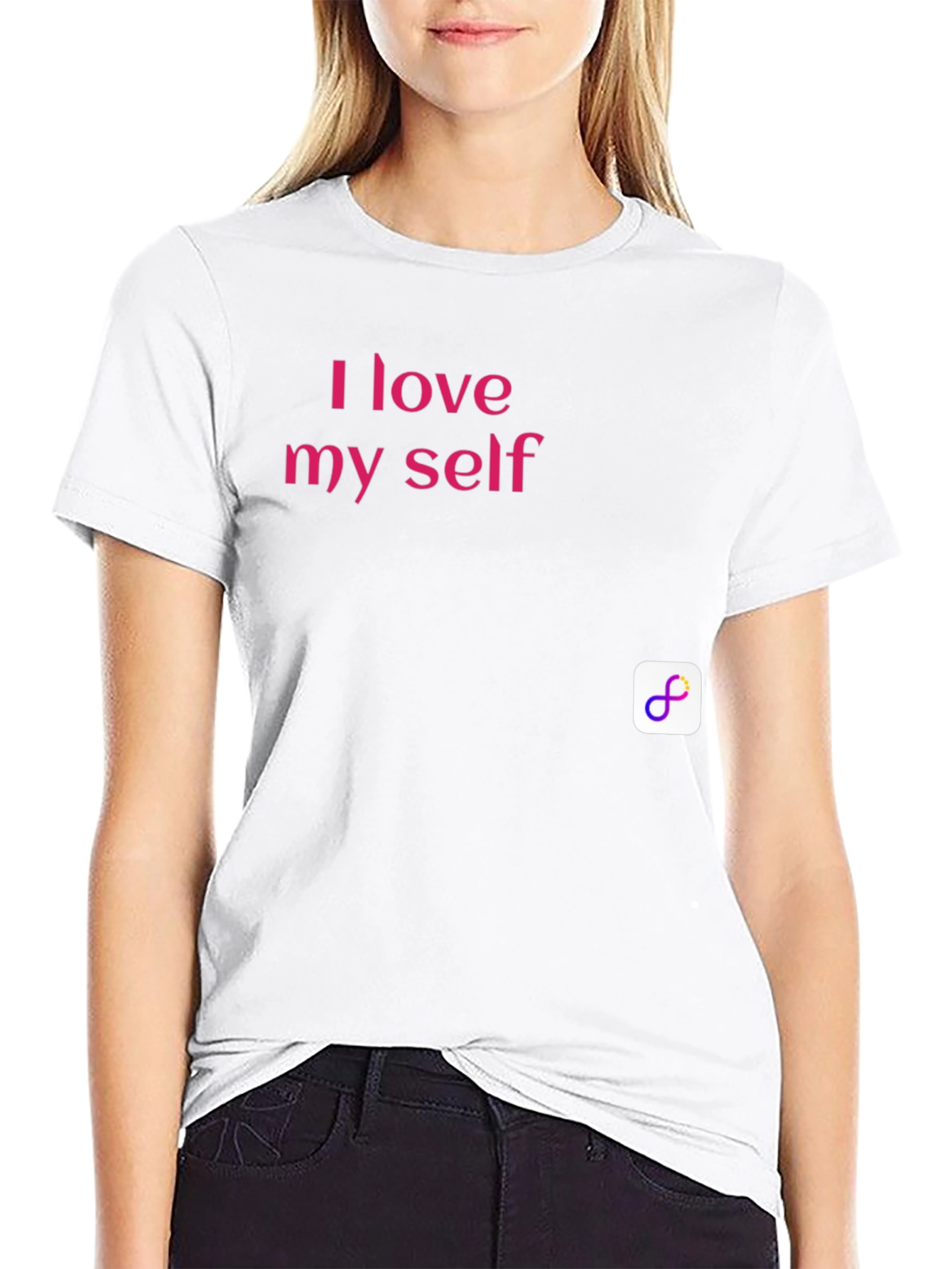 I Love Myself Black T-Shirt