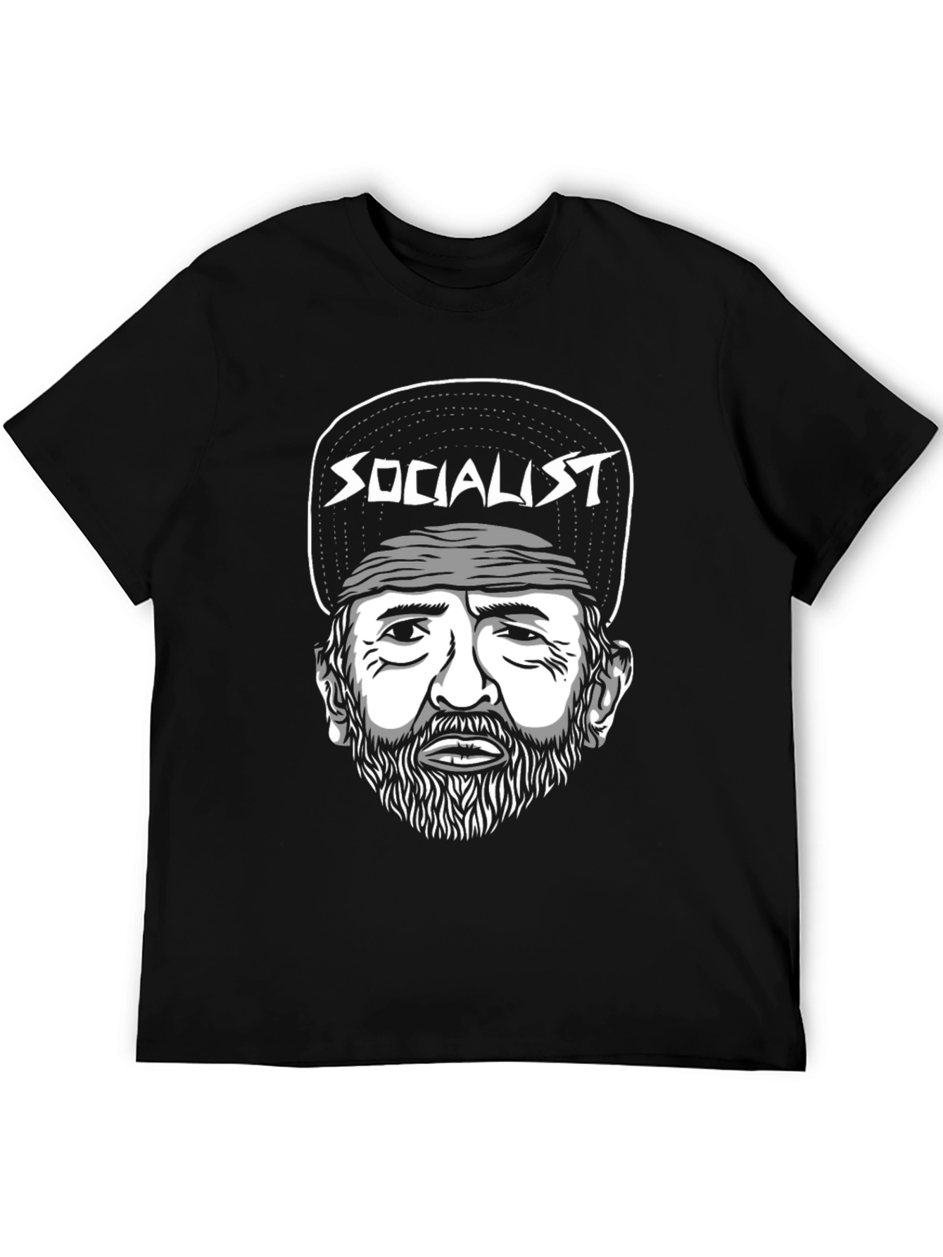Socialist Graphic Tee - Political Statement T-Shirt