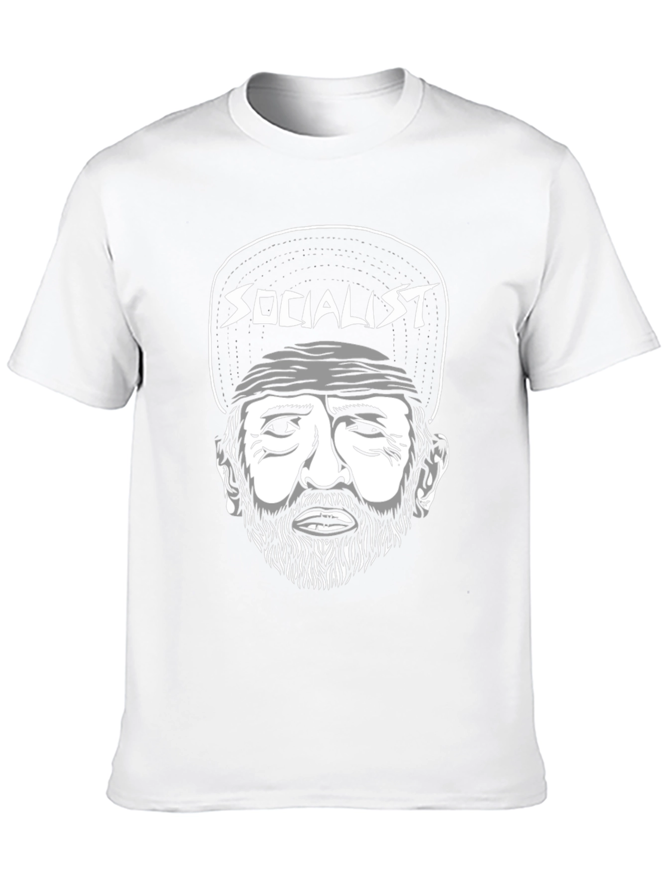 Socialist Graphic Tee - Political Statement T-Shirt