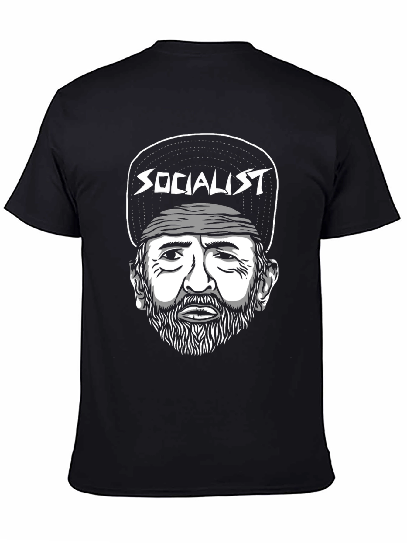 Socialist Graphic Tee - Political Statement T-Shirt