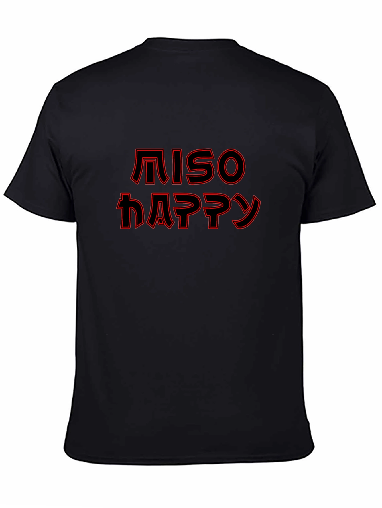 Miso Happy Graphic T-Shirt - Soft Cotton Tee