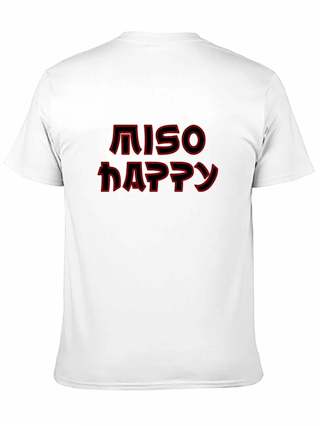 Miso Happy Graphic T-Shirt - Soft Cotton Tee