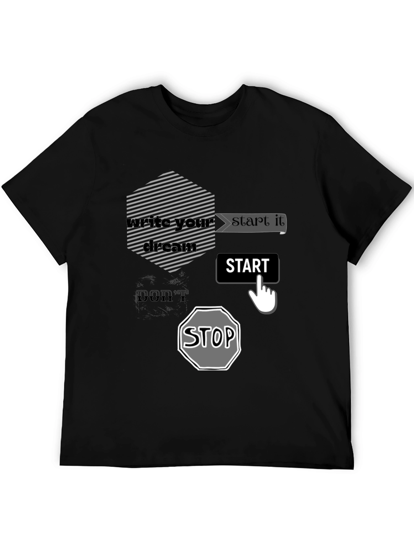 Write Your Dream T-Shirt: Motivational Graphic Tee