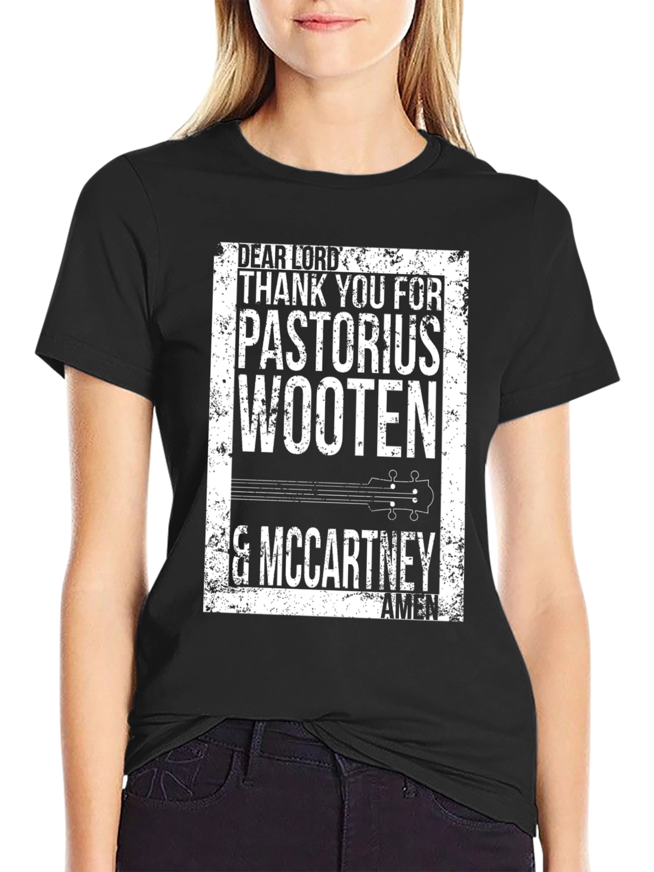 Bass Greats T-Shirt: Pastorius Wooten McCartney